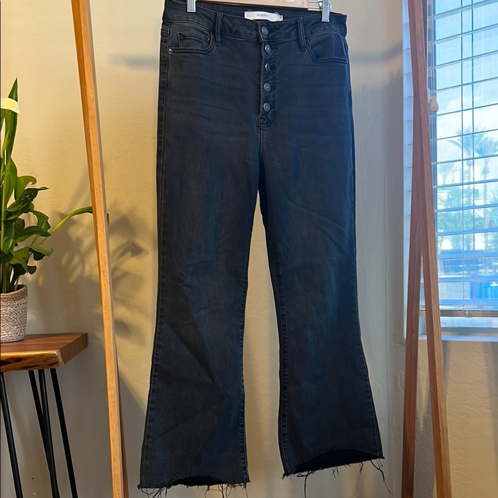Hidden Wide Leg Jeans with High Waist